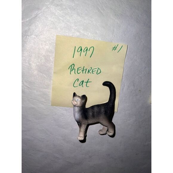1997 Schleich Tabby Retired Cat - Picture 1 of 5